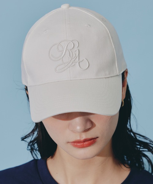REDYAZEL（レディアゼル）の「オリジナルロゴ刺繍キャップ（キャスケット・レディース・ブラック/ホワイト/ブラウン・FREE）」の7枚目の写真