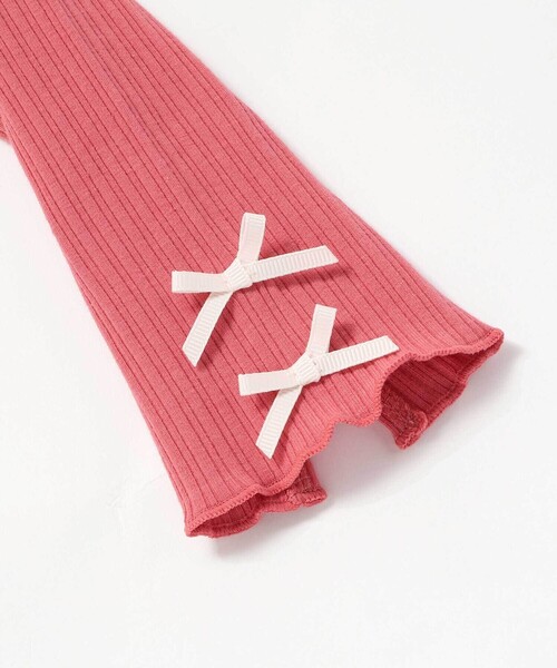 SLAP SLIP（スラップスリップ）の「フロントモチーフテレコTシャツ(80~130cm)（Tシャツ/カットソー・キッズ・ホワイト/グレー/ベージュ/ピンク・80ｃｍ/90cm/110cm/100cm/120cm）」の21枚目の写真