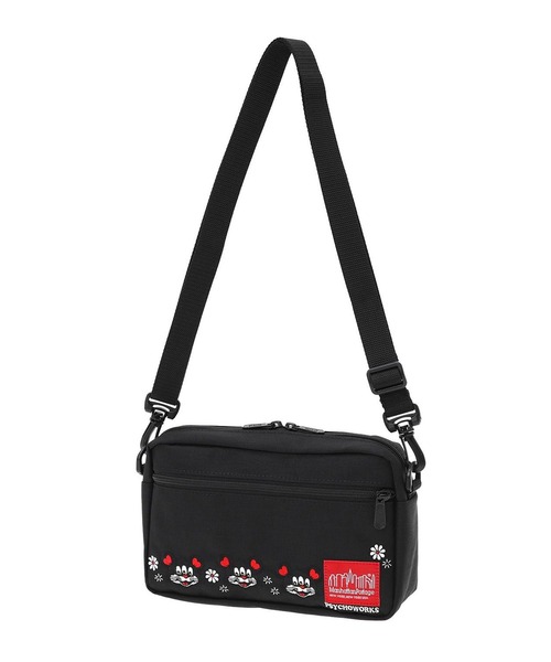 Manhattan Portage(マンハッタンポーテージ)の「Manhattan Portage/マンハッタンポーテージ ショルダーバッグ "KOUSUKE SHIMIZU" Jogger(L)JPN PSYCHOWORKS MP1404LKOSK(ショルダーバッグ・メンズ・ブラック×レッド・FREE)」の16枚目の写真