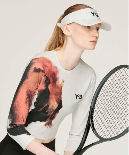Y-3(ワイスリー)の「Y-3 CROP LS(Tシャツ/カットソー・レディース・グレー系その他・SMALL/MEDIUM/LARGE/X-SMALL)」の4枚目の写真