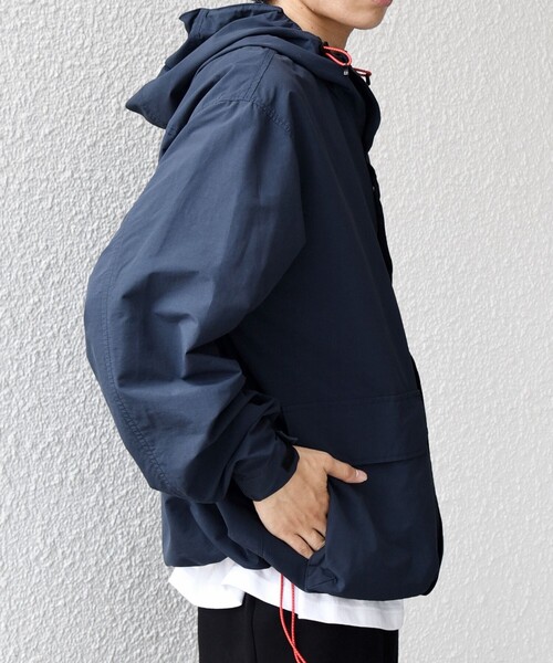 セール】SHIPS any:〈洗濯機可能〉コットン/ナイロン フェードカラー