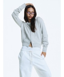 G CLASSIC KNIT ZIP UP（パーカー）｜GLOWNY（グロウニ―）の