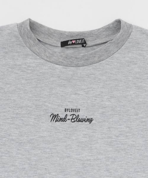 by LOVEiT（バイラビット）の「ミニロゴロング丈Tシャツ（Tシャツ/カットソー・キッズ・オフホワイト/チャコール/ホワイト系その他・130cm/120cm/140cm/150cm/160cm）」の10枚目の写真