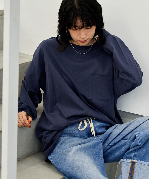 ビッグ ポケットロンT/長袖Tシャツ【限定展開】（Tシャツ/カットソー