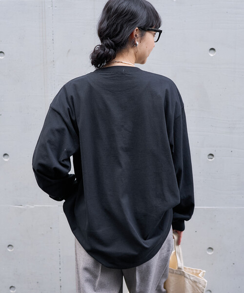 セール】ビッグ ポケットロンT/長袖Tシャツ【限定展開】（Tシャツ