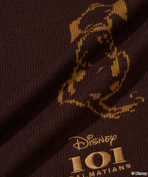 PUBLUX/パブリュクス 別注 101 DALMETIANS HEART KNIT/101匹わん