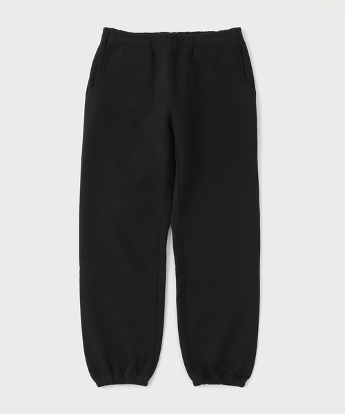 WISM(ウィズム)の「BASEMENT GEAR / ベースメントギア 15oz Garment Dye Sweat Pan(スウェットパンツ・メンズ・ブラック/ライトグレー・MEDIUM/LARGE/X-LARGE)」の1枚目の写真