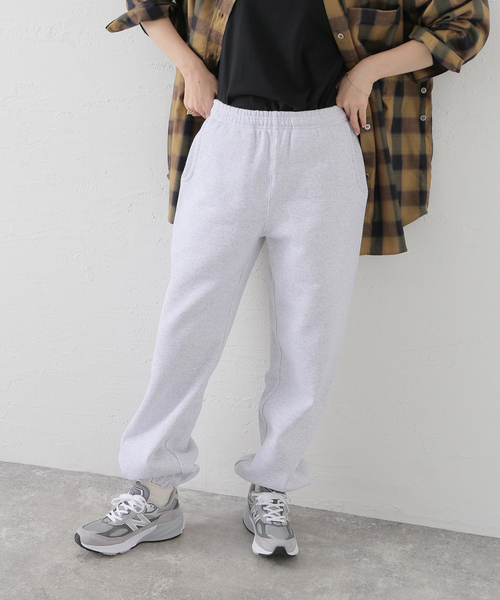 WISM(ウィズム)の「BASEMENT GEAR / ベースメントギア 15oz Garment Dye Sweat Pan(スウェットパンツ・メンズ・ブラック/ライトグレー・MEDIUM/LARGE/X-LARGE)」の12枚目の写真