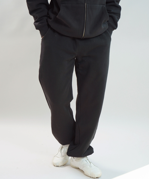 WISM(ウィズム)の「BASEMENT GEAR / ベースメントギア 15oz Garment Dye Sweat Pan(スウェットパンツ・メンズ・ブラック/ライトグレー・MEDIUM/LARGE/X-LARGE)」の15枚目の写真