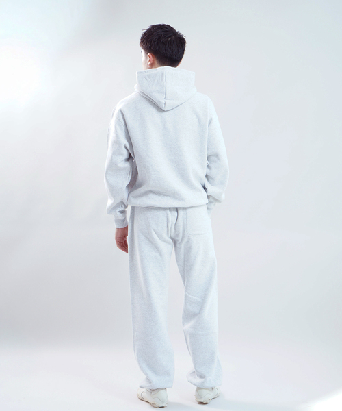 WISM(ウィズム)の「BASEMENT GEAR / ベースメントギア 15oz Garment Dye Sweat Pan(スウェットパンツ・メンズ・ブラック/ライトグレー・MEDIUM/LARGE/X-LARGE)」の3枚目の写真