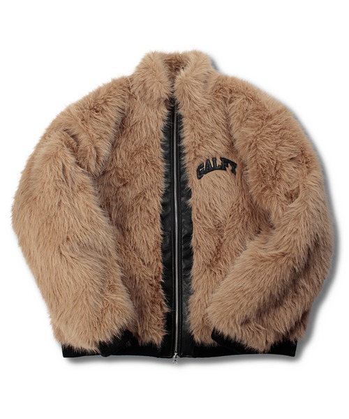 GALFY（ガルフィー）の「GALFY-お金大好きファーブルゾン（ブルゾン・メンズ・ブラック/ベージュ・L/XL）」の17枚目の写真