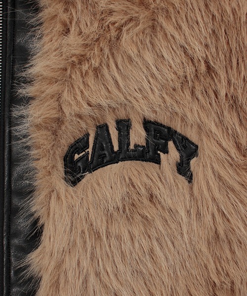 GALFY（ガルフィー）の「GALFY-お金大好きファーブルゾン（ブルゾン・メンズ・ブラック/ベージュ・L/XL）」の13枚目の写真