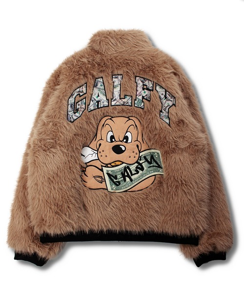 GALFY（ガルフィー）の「GALFY-お金大好きファーブルゾン（ブルゾン・メンズ・ブラック/ベージュ・L/XL）」の16枚目の写真