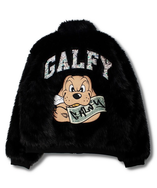 GALFY（ガルフィー）の「GALFY-お金大好きファーブルゾン（ブルゾン・メンズ・ブラック/ベージュ・L/XL）」の18枚目の写真
