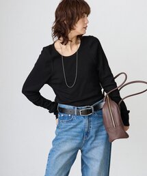 RIVE DROITE | 【MYSELFbyRD(マイセルフバイリヴドロワ)】テレコロンTee(Tシャツ/カットソー)