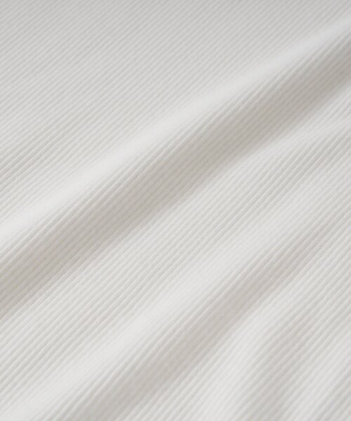 RIVE DROITE（リヴドロワ）の「【MYSELFbyRD（マイセルフバイリヴドロワ）】テレコロンTee（Tシャツ/カットソー・レディース・ブラック/オフホワイト・FREE）」の9枚目の写真