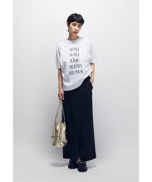 1er Arrondissement(プルミエアロンディスモン)の「TWトロピカルラップスカート(スカート・レディース・ブラック系その他3/モカ・38/36)」の21枚目の写真