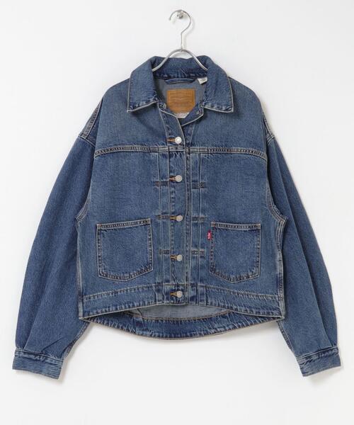 Levi's（リーバイス）の「Levi's BALLOON SLEEVE TRCKER（デニム
