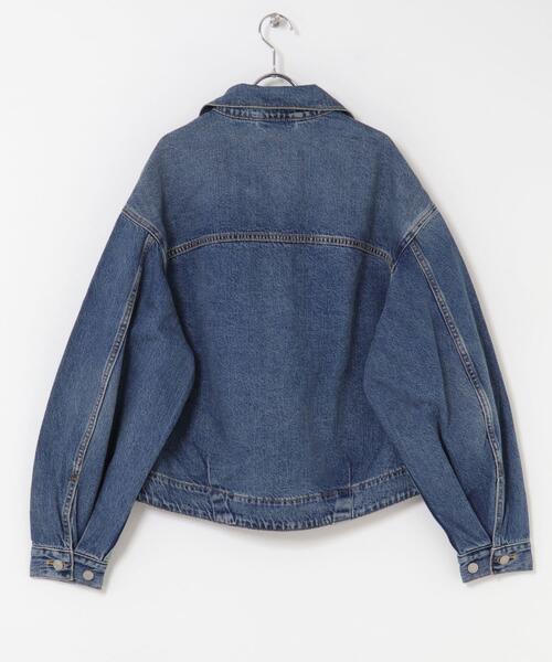 Levi's（リーバイス）の「Levi’s　BALLOON SLEEVE TRCKER（デニムジャケット・レディース・ライトインディゴブルー・SMALL）」の5枚目の写真
