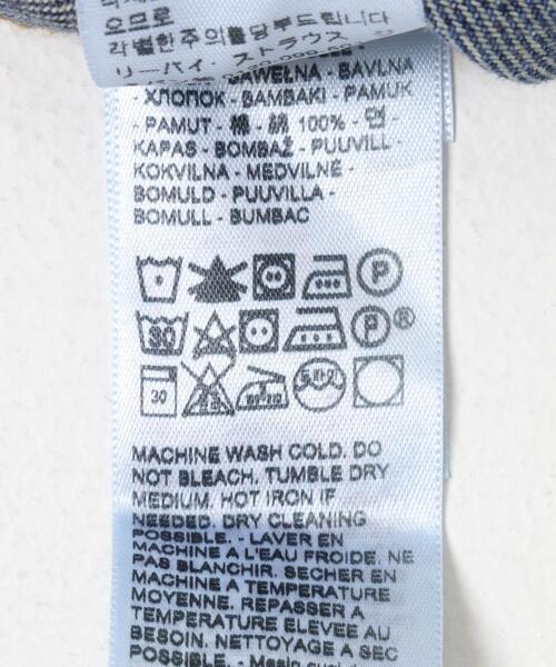 Levi's（リーバイス）の「Levi’s　BALLOON SLEEVE TRCKER（デニムジャケット・レディース・ライトインディゴブルー・SMALL）」の8枚目の写真