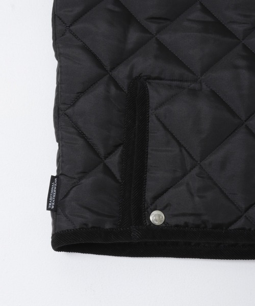 Traditional Weatherwear（トラディショナルウェザーウェア）の「Traditional Weatherwear　WAVERLY STUDS EX.UR（ダウンジャケット/コート・メンズ・ブラック/ブラウン系その他・38/40/42）」の7枚目の写真