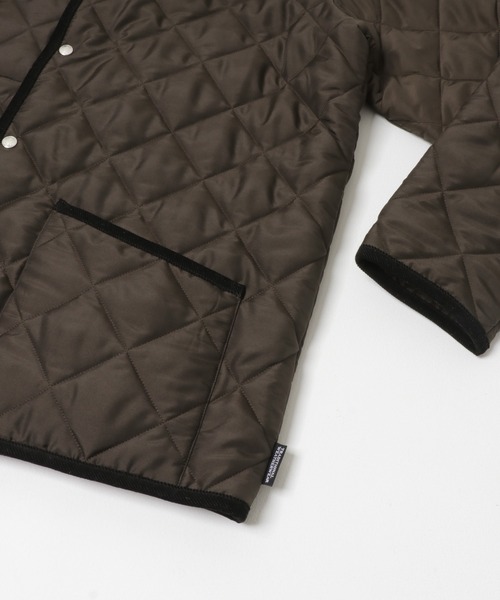 Traditional Weatherwear（トラディショナルウェザーウェア）の「Traditional Weatherwear　WAVERLY STUDS EX.UR（ダウンジャケット/コート・メンズ・ブラック/ブラウン系その他・38/40/42）」の9枚目の写真