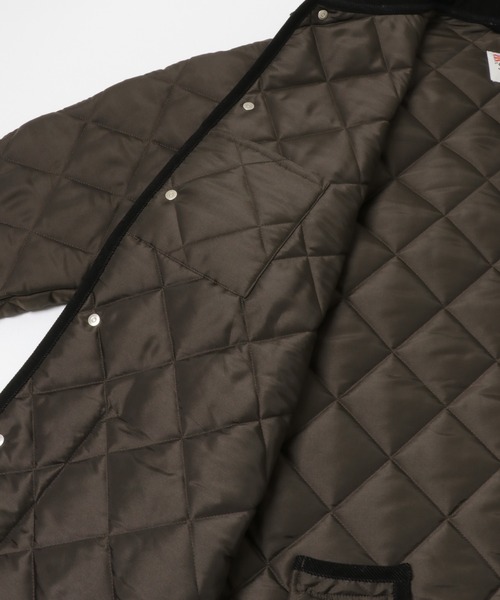 Traditional Weatherwear（トラディショナルウェザーウェア）の「Traditional Weatherwear　WAVERLY STUDS EX.UR（ダウンジャケット/コート・メンズ・ブラック/ブラウン系その他・38/40/42）」の10枚目の写真