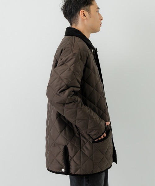 Traditional Weatherwear（トラディショナルウェザーウェア）の「Traditional Weatherwear　WAVERLY STUDS EX.UR（ダウンジャケット/コート・メンズ・ブラック/ブラウン系その他・38/40/42）」の22枚目の写真