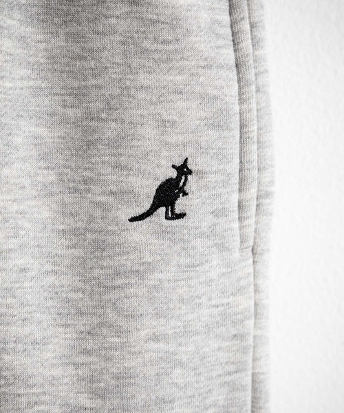 KANGOL(カンゴール)の「KANGOL カンゴール 別注コラボ裏起毛ワンポイントロゴ刺繍スウェットパンツ/セミワイドテーパードイージーパンツ(スウェットパンツ・メンズ・チャコール/ライトグレー/アイボリー/ブラック/ブラウン/杢グレー/ネイビー・L/M/XL)」の14枚目の写真