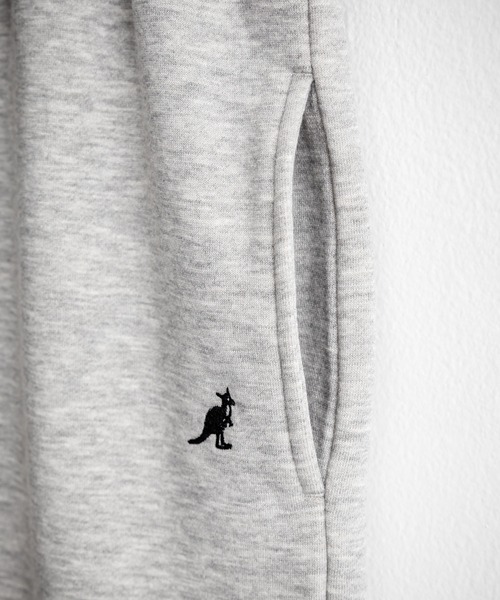 KANGOL(カンゴール)の「KANGOL カンゴール 別注コラボ裏起毛ワンポイントロゴ刺繍スウェットパンツ/セミワイドテーパードイージーパンツ(スウェットパンツ・メンズ・チャコール/ライトグレー/アイボリー/ブラック/ブラウン/杢グレー/ネイビー・L/M/XL)」の17枚目の写真