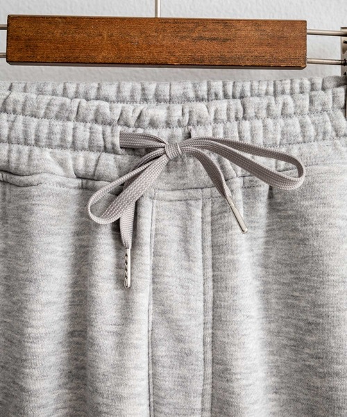 KANGOL(カンゴール)の「KANGOL カンゴール 別注コラボ裏起毛ワンポイントロゴ刺繍スウェットパンツ/セミワイドテーパードイージーパンツ(スウェットパンツ・メンズ・チャコール/ライトグレー/アイボリー/ブラック/ブラウン/杢グレー/ネイビー・L/M/XL)」の18枚目の写真