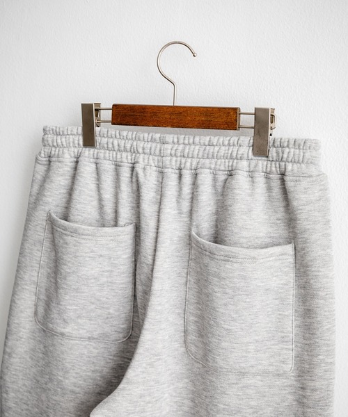 KANGOL(カンゴール)の「KANGOL カンゴール 別注コラボ裏起毛ワンポイントロゴ刺繍スウェットパンツ/セミワイドテーパードイージーパンツ(スウェットパンツ・メンズ・チャコール/ライトグレー/アイボリー/ブラック/ブラウン/杢グレー/ネイビー・L/M/XL)」の19枚目の写真