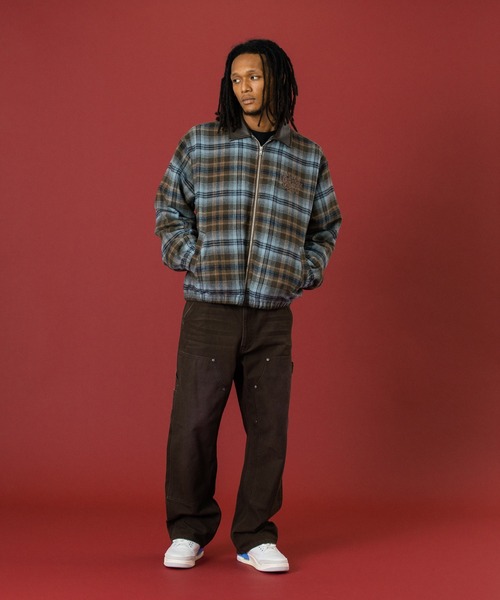 XLARGE(エクストララージ)の「OLD ENGLISH FLANNEL JACKET(その他アウター・メンズ・ネイビー/ブラウン/ブラック・S/M/L/XL)」の5枚目の写真