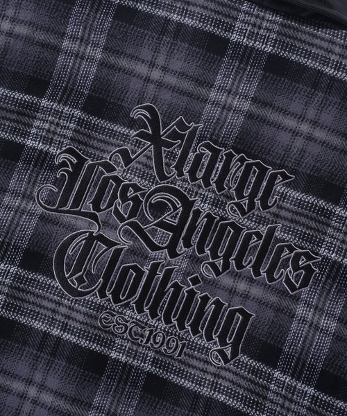 XLARGE(エクストララージ)の「OLD ENGLISH FLANNEL JACKET(その他アウター・メンズ・ネイビー/ブラウン/ブラック・S/M/L/XL)」の19枚目の写真