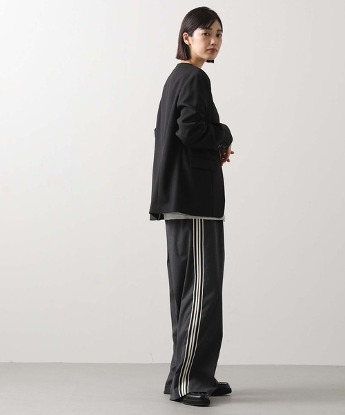 Gready Brilliant（グレディブリリアン）の「ＬＵ前後２ＷＡＹリブニット（ニット/セーター・レディース・レッド/ベージュ/オフホワイト/トップグレー・38）」の22枚目の写真