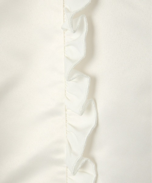 mic by Olu.（ミックバイオルドット）の「サテンタックスカート[セットアップ可能]（スカート・レディース・ブラック/ホワイト/ブラウン・SMALL/MEDIUM）」の14枚目の写真