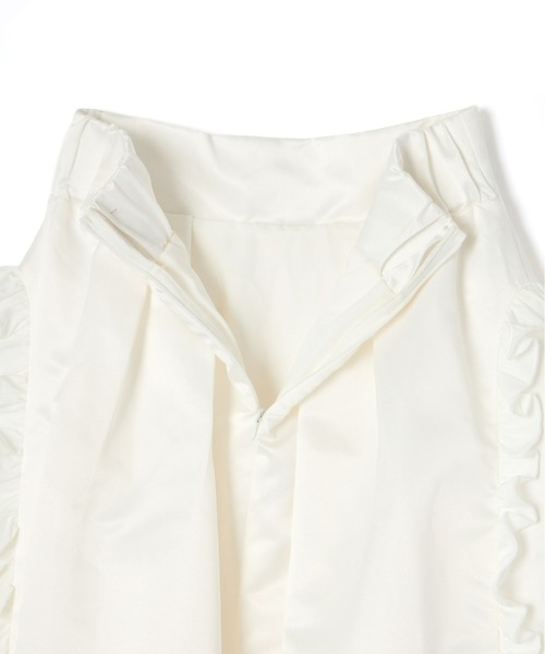 mic by Olu.（ミックバイオルドット）の「サテンタックスカート[セットアップ可能]（スカート・レディース・ブラック/ホワイト/ブラウン・SMALL/MEDIUM）」の20枚目の写真