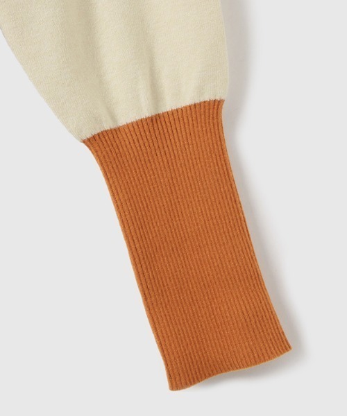 VICKY（ビッキー）の「カラーカフスリットニットプルオーバー≪手洗い可能≫（ニット/セーター・レディース・ブラック/ブラウン/アイボリー・M）」の16枚目の写真