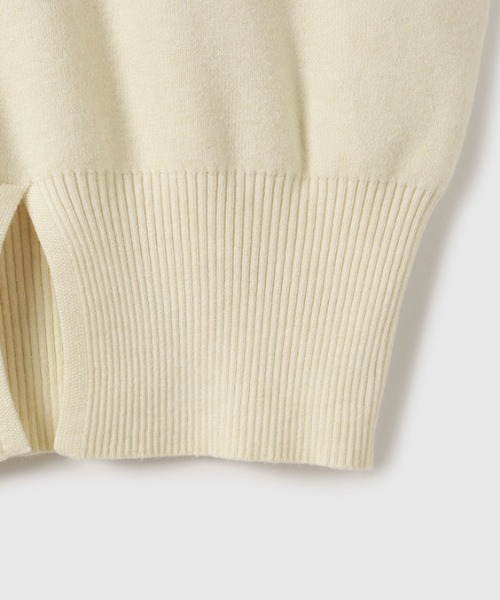 VICKY（ビッキー）の「カラーカフスリットニットプルオーバー≪手洗い可能≫（ニット/セーター・レディース・ブラック/ブラウン/アイボリー・M）」の17枚目の写真