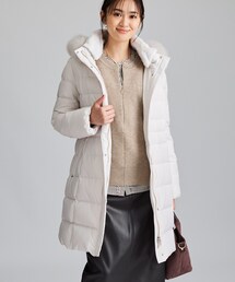 【名品/撥水/抗菌防臭】ロング丈リサイクルダウンコート