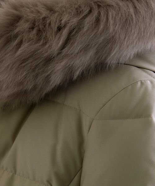 セール】【名品／撥水／抗菌防臭】ロング丈リサイクルダウンコート