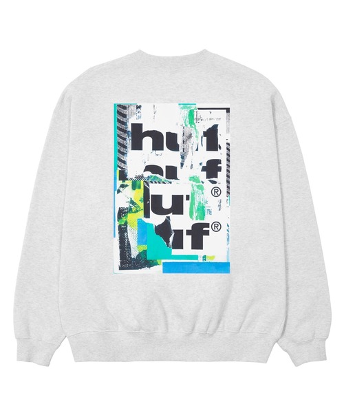 HUF（ハフ）の「MEMORY OF FREEDOM CREWNECK（スウェット・メンズ・ブラック/アッシュグレー・M/L/S/XXL/XL）」の8枚目の写真