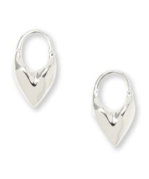 Otiumberg. Roscida Heart Hoops シルバー ピアス