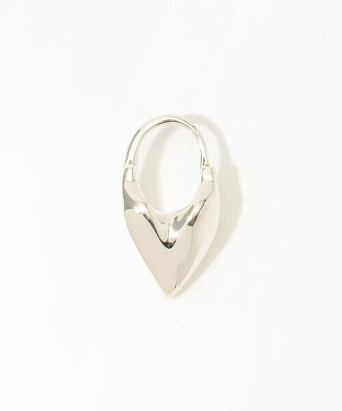 TOMORROWLAND (トゥモローランド)の「Otiumberg. Roscida Heart Hoops シルバー ピアス(ピアス(両耳用)・レディース・シルバー・FREE)」の3枚目の写真