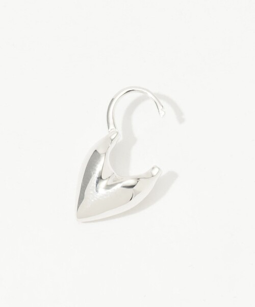 TOMORROWLAND (トゥモローランド)の「Otiumberg. Roscida Heart Hoops シルバー ピアス(ピアス(両耳用)・レディース・シルバー・FREE)」の4枚目の写真