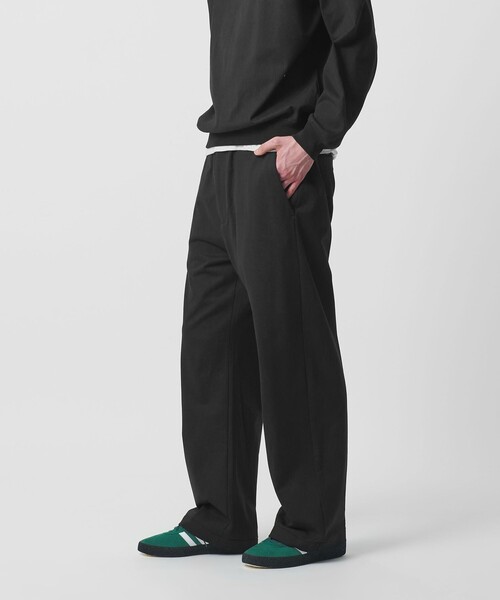 BEAUTY&YOUTH UNITED ARROWS（ビューティーアンドユースユナイテッドアローズ）の「ヘビーガスコットン スウェット イージー パンツ NO.7（スウェットパンツ・メンズ・ライトグレー/ブラック・XL/M/L/S）」の2枚目の写真