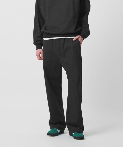 BEAUTY&YOUTH UNITED ARROWS（ビューティーアンドユースユナイテッドアローズ）の「ヘビーガスコットン スウェット イージー パンツ NO.7（スウェットパンツ・メンズ・ライトグレー/ブラック・XL/M/L/S）」の5枚目の写真