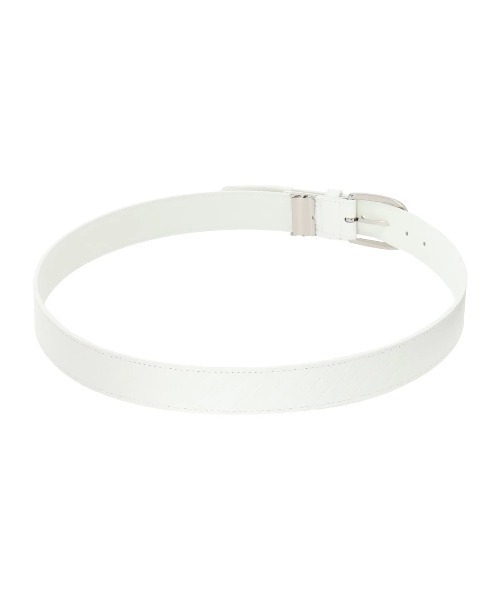 ZOY（ゾーイ）の「UNISEX エンボスベルト（ベルト・メンズ・ネイビー/オフホワイト/キャメル・FREE）」の4枚目の写真