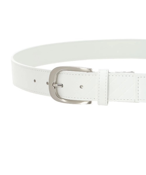 ZOY（ゾーイ）の「UNISEX エンボスベルト（ベルト・メンズ・ネイビー/オフホワイト/キャメル・FREE）」の5枚目の写真