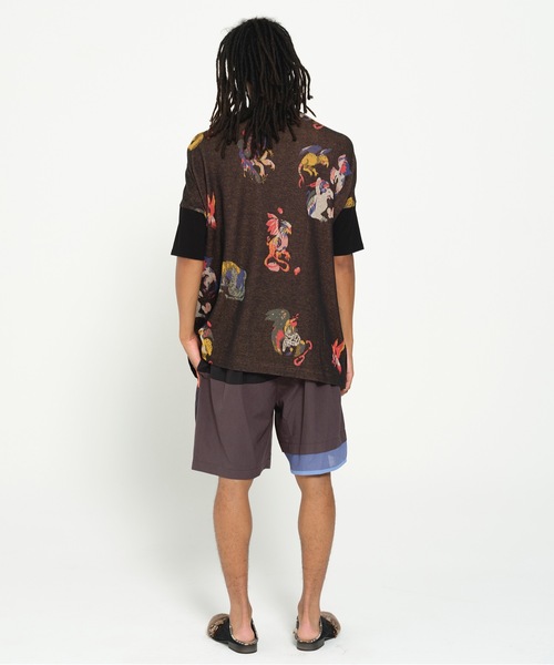 STOF（ストフ）の「DIVERCITY JQ BIG TEE（Tシャツ/カットソー・メンズ・ブラックミックス/チェック・S/M）」の8枚目の写真